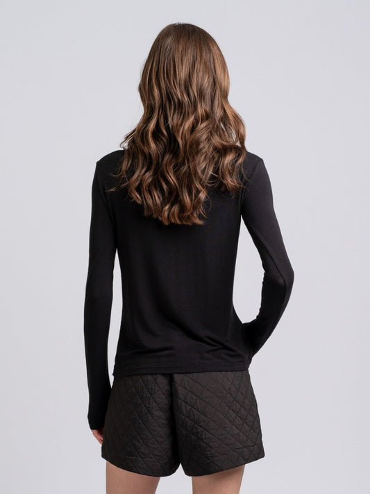Light Weight Mock Neck Sweater