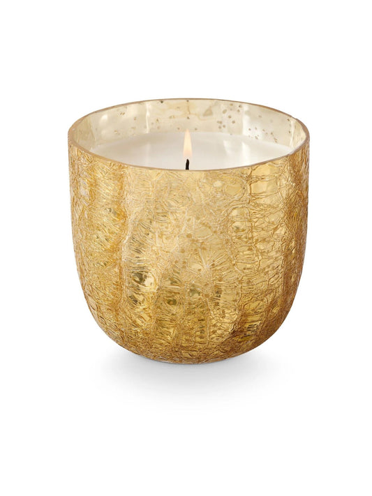 Cardamom Pomander Large Boxed Crackle Glass Candle