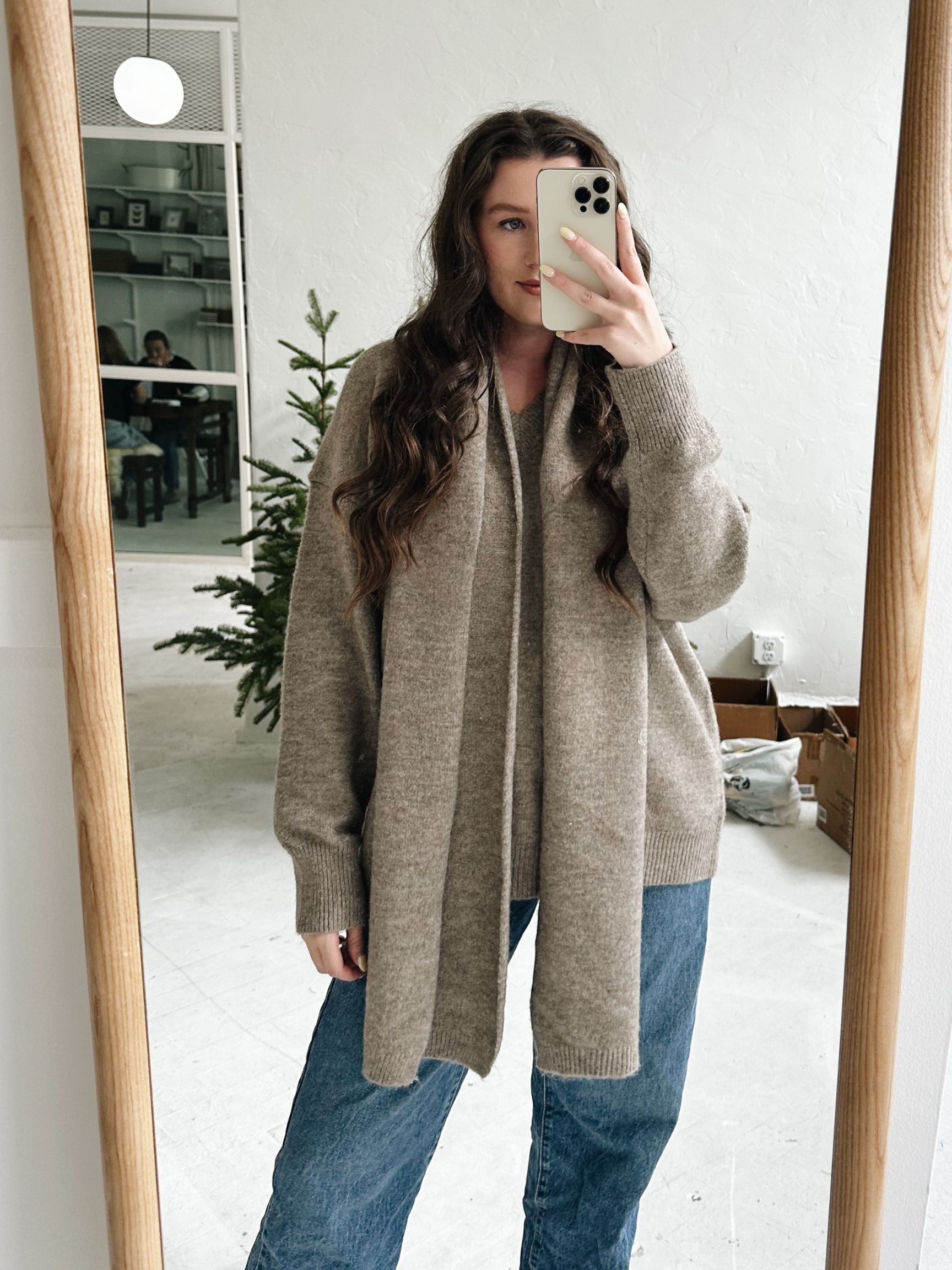 Sweater and scarf set clearance
