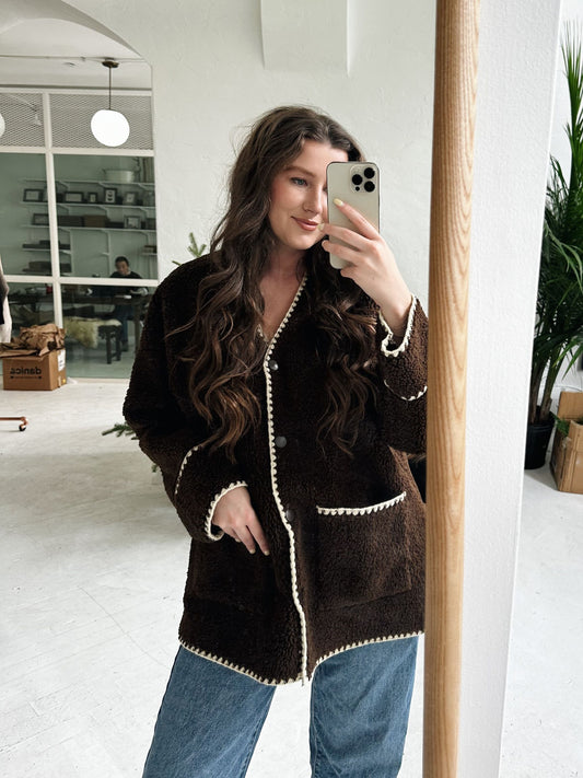 Greta Sherpa Coat