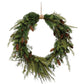 Faux Pine Wreath with Pinecones and Jute Hanger (pick up only)