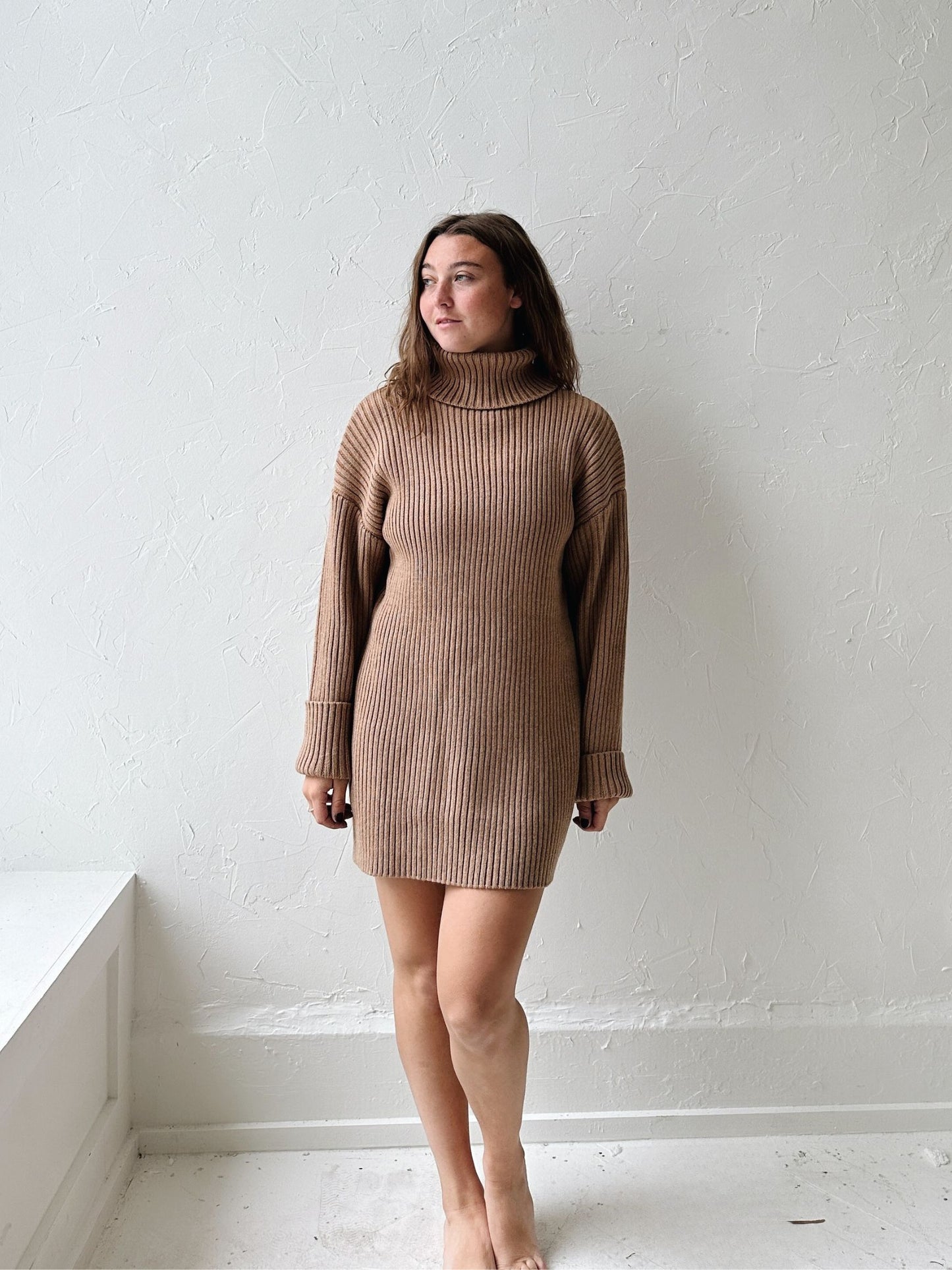 Bianca Knit Sweater Dress The Native One Bianca Knit Sweater Dress The Native One