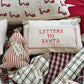 Plaid Candy Cane Pillow