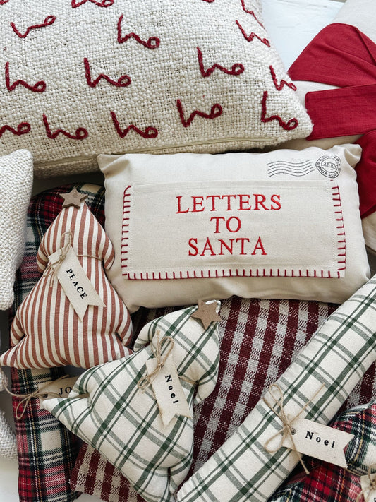 Pocket Pillow - Letters To Santa