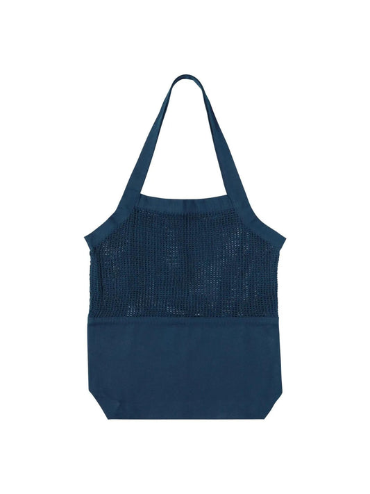 Midnight Blue Mercado Tote Bag