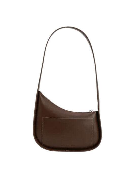 Willow Espresso Recycled Vegan Shoulder Bag