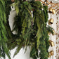 Faux Pine Wreath with Pinecones and Jute Hanger (pick up only)