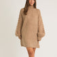Trish Mock Neck Sweater Dress