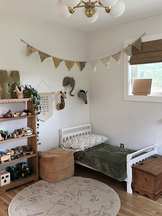 Vintage Cotton Kantha Pennant Garland
