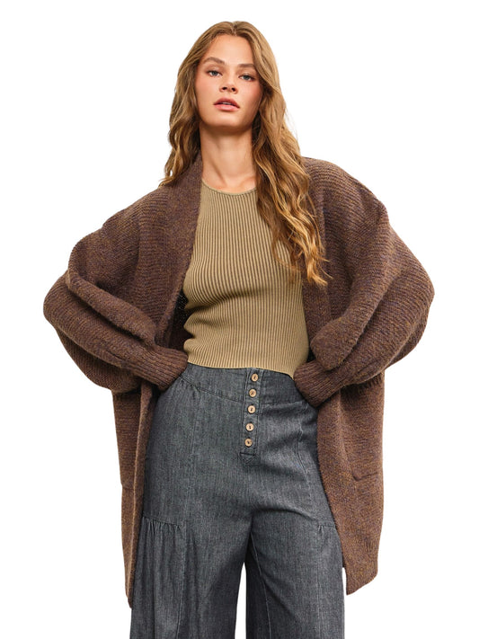 Mocha Cardigan