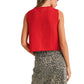 Marisol Bow Tie Front Vest