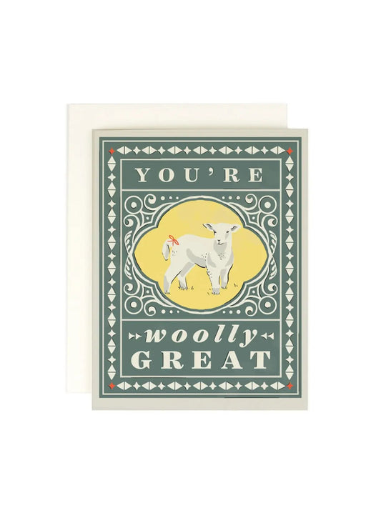 Woolly Great Card