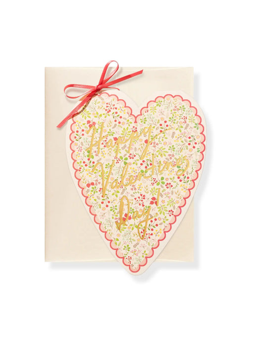 Valentine's Day Heart Greeting Card