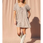 Austin Striped Puff Sleeve Dress