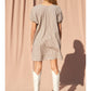 Austin Striped Puff Sleeve Dress