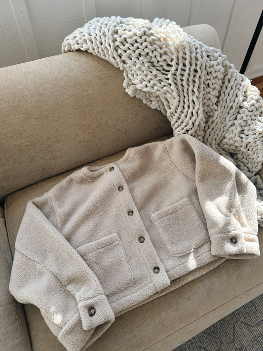 Oversized Teddy Jacket
