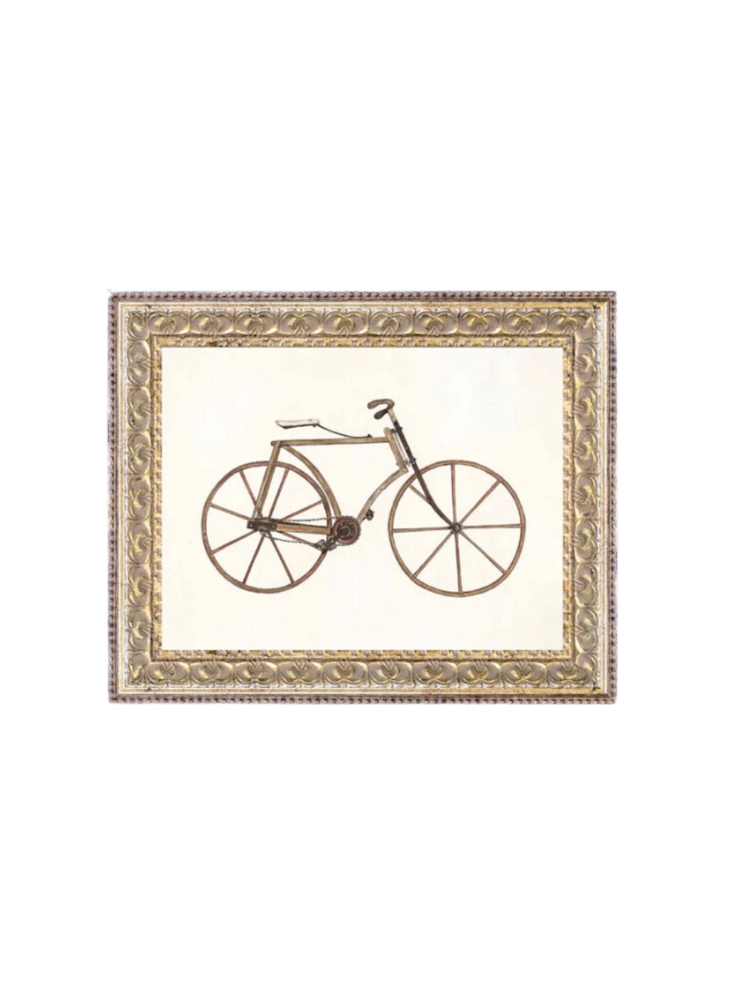 Old School Bike Framed Picture