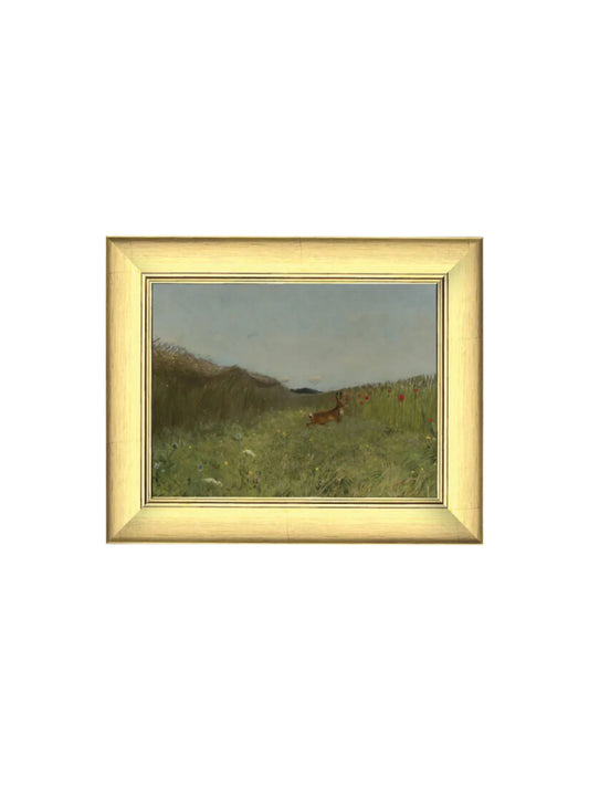 Hare in the Grain Framed Picture