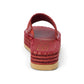 Del Mar Sandals - Burnt Red
