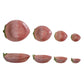 Hand-Painted Stoneware Strawberry Shaped Nesting Bowls