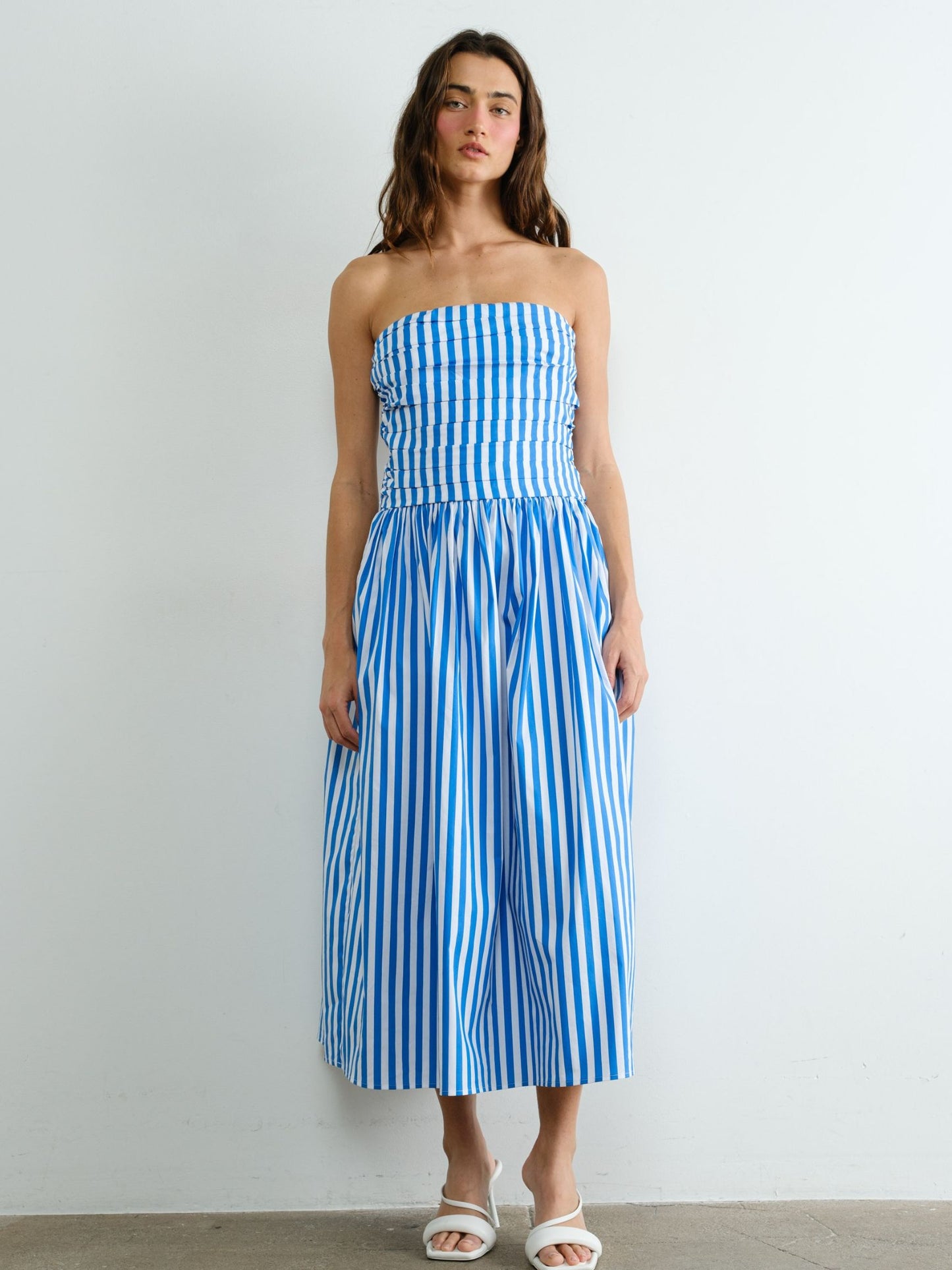 Mariana Strapless Midi Dress