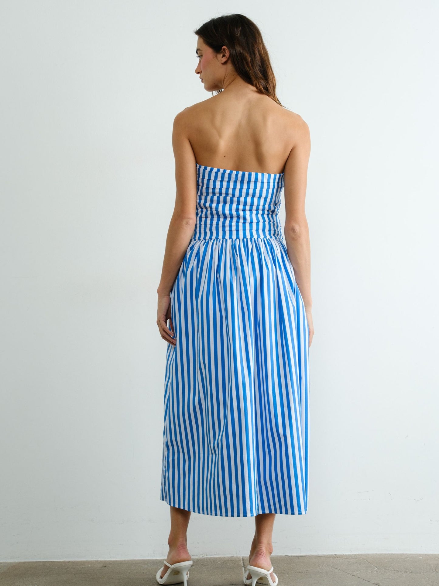 Mariana Strapless Midi Dress