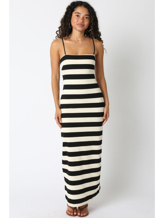 Dallas Stripe Maxi Dress