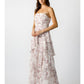 Mauve Floral Dress