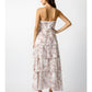 Mauve Floral Dress