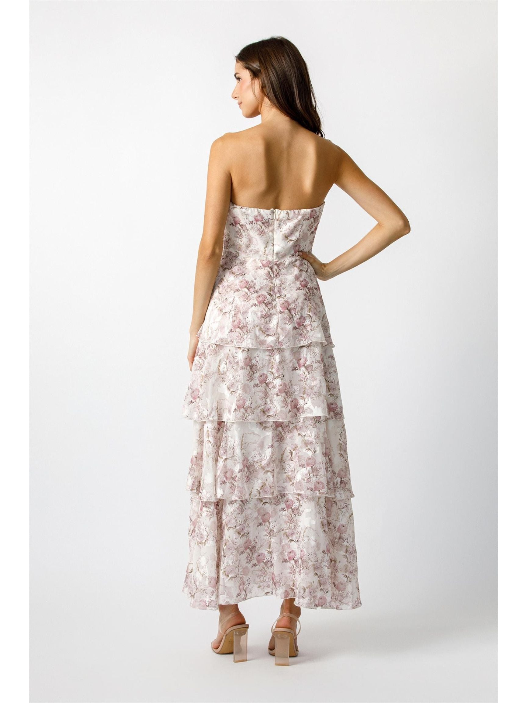 Mauve Floral Dress The Native One Mauve Floral Dress The Native One