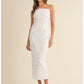 Mix Sequin Midi Dress