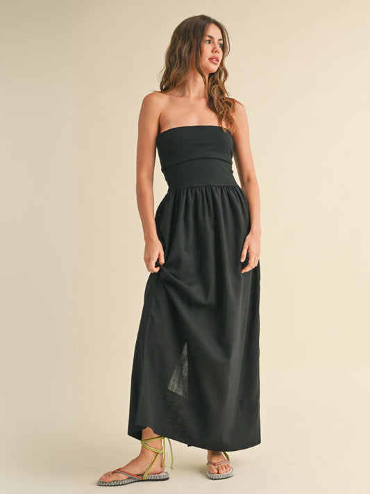 Burbank Linen Maxi Dress
