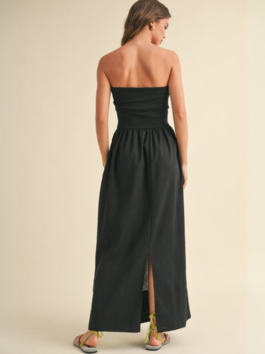 Burbank Linen Maxi Dress