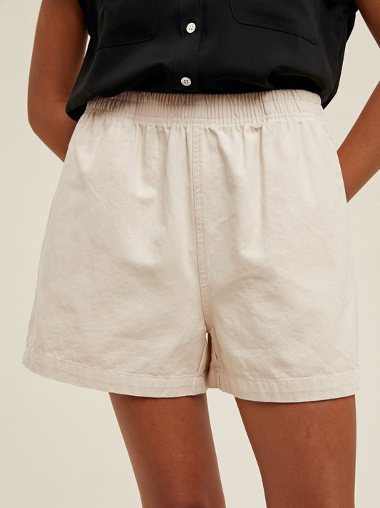 Scarlett Woven Cotton Shorts