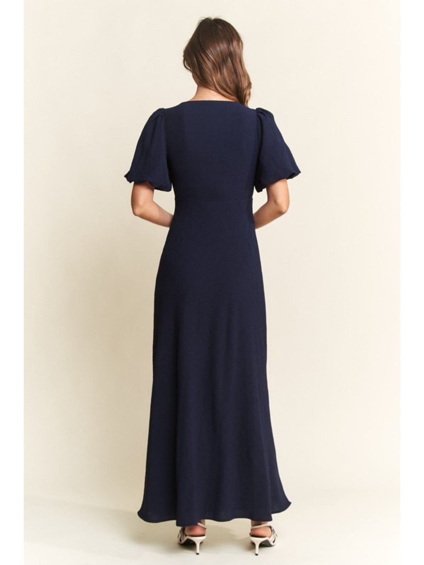 Aria Puff Sleeve Maxi Dress