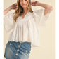 Amore Embroidered Top