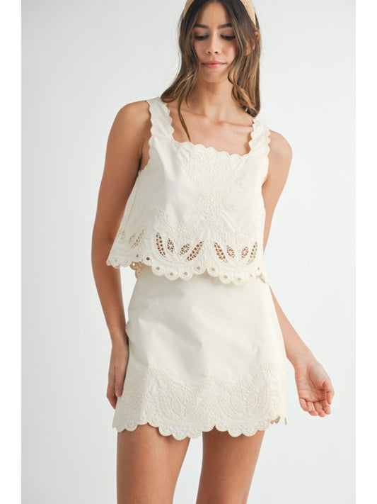 Harper Embroidered Top