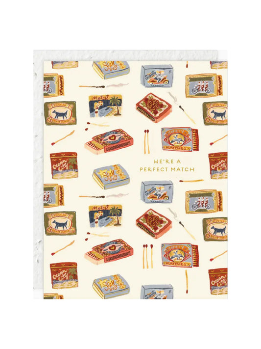 Matchbooks Anniversary Card