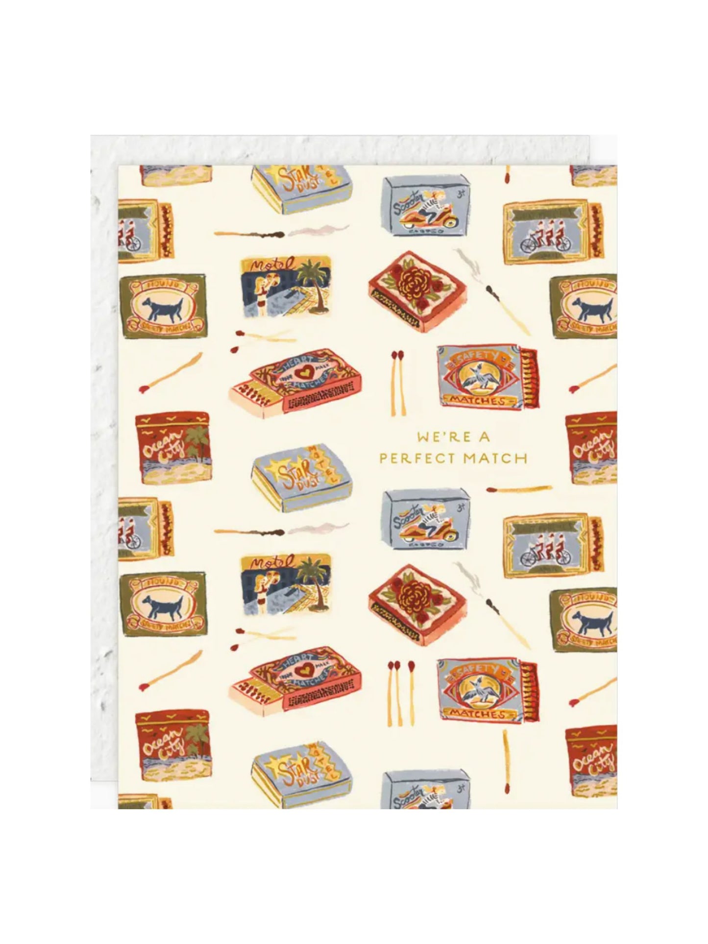 Matchbooks Anniversary Card
