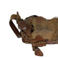 Vintage Leather Hand Tooled Saddle Bag