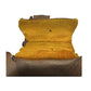 Vintage Leather Hand Tooled Saddle Bag