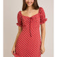 Ava Polka Dot Mini Dress
