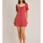 Ava Polka Dot Mini Dress