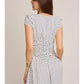 Scottie Ruched Polka Dot Mini Dress