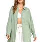 Malibu Gauze Top - Olive