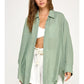Malibu Gauze Top - Olive
