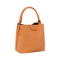 Orange Textured Handbag