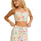 Santorini Pattern Top