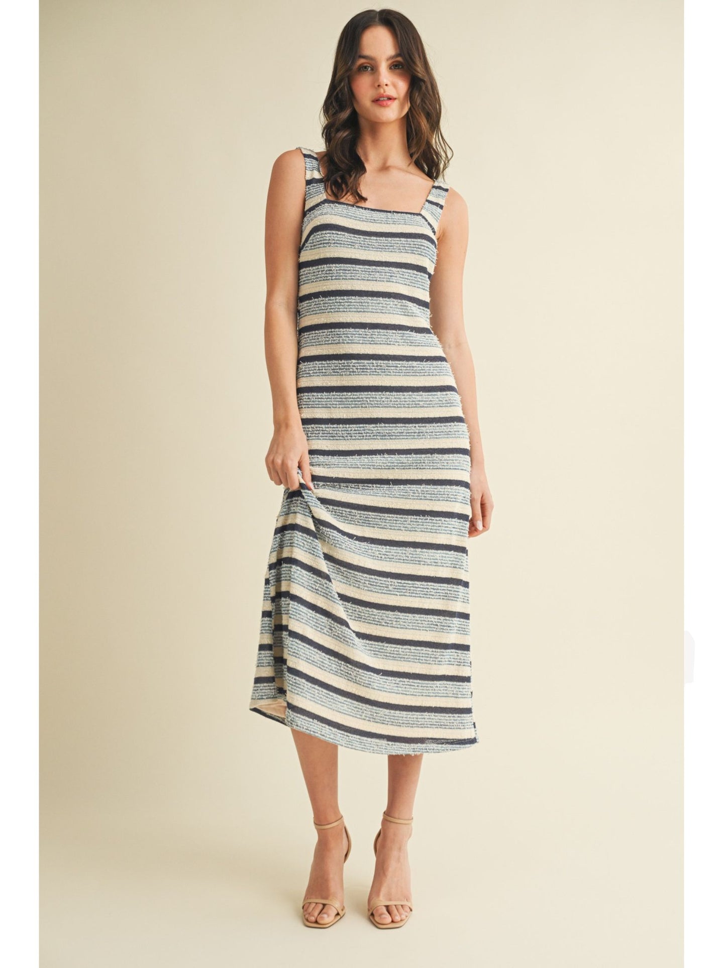 Square Neck Sadie Knit Dress