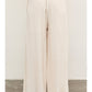Elastic Waist Wide Leg Pants